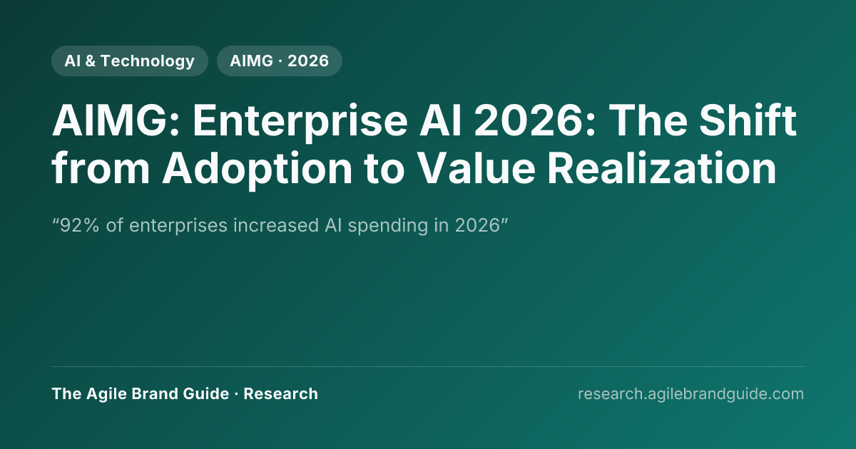 AIMG: Enterprise AI 2026: The Shift from Adoption to Value Realization ...